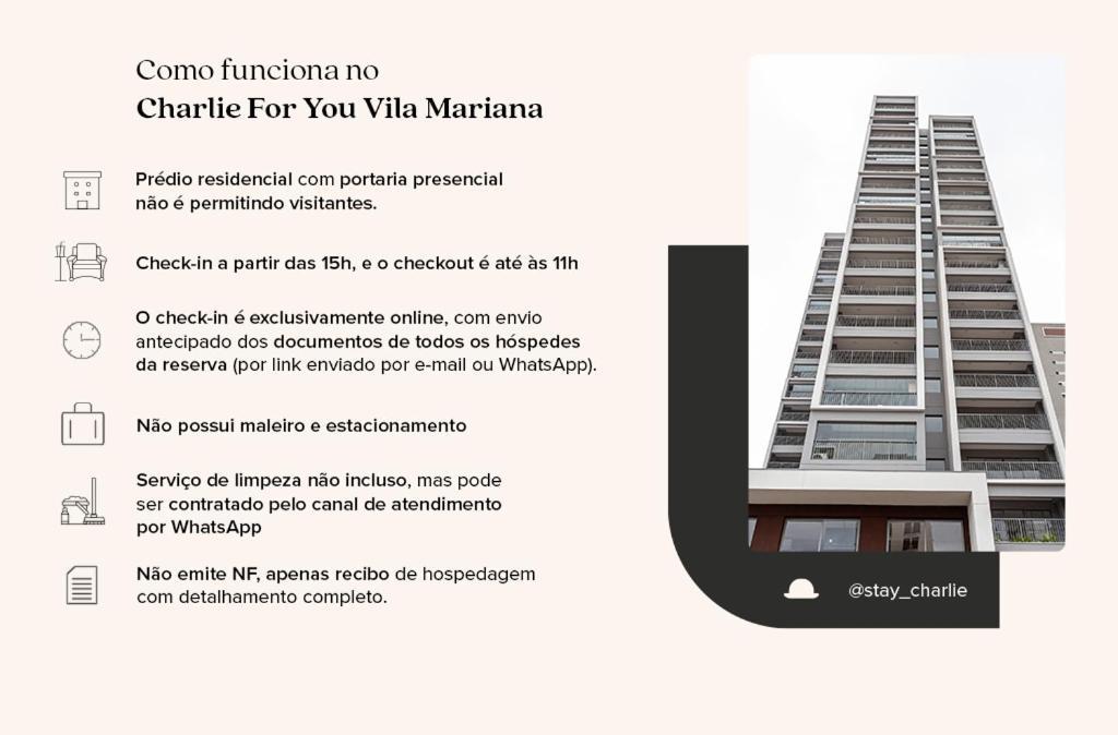 Charlie For You Vila Mariana Sao Paulo Exterior photo